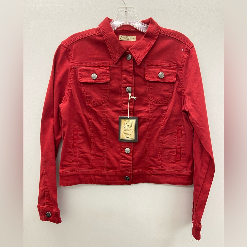 Earl Jean NEW Cropped Denim Jacket